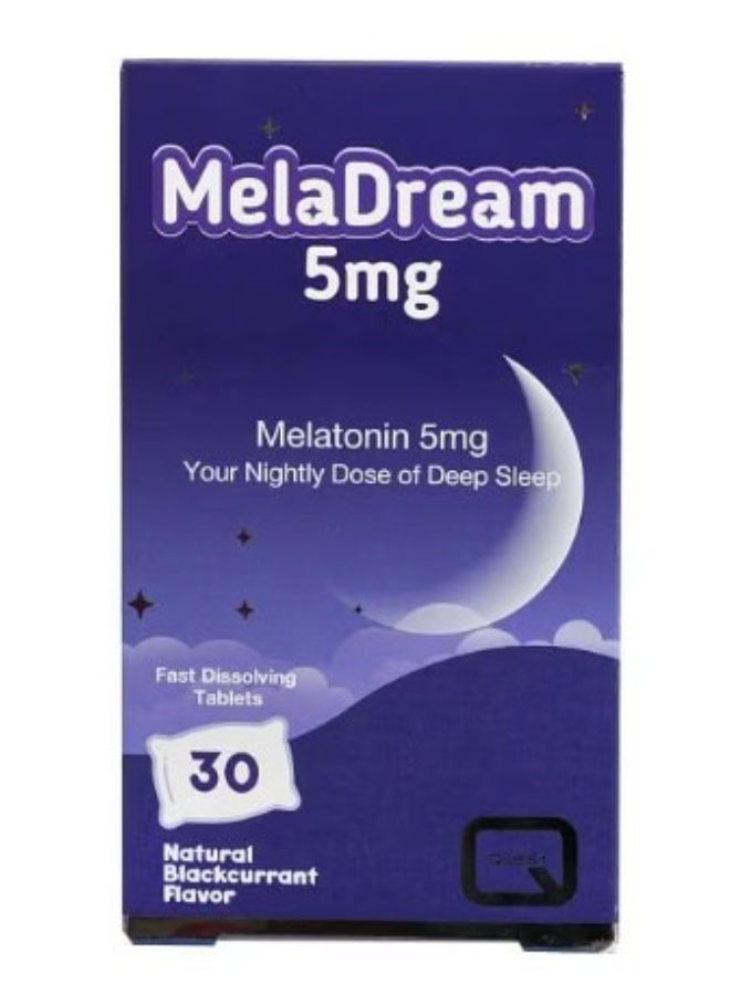Quest Meladream 5 mg Tablets 30’s – Melatonin Supplement for Healthy Sleep Cycle - Image 2